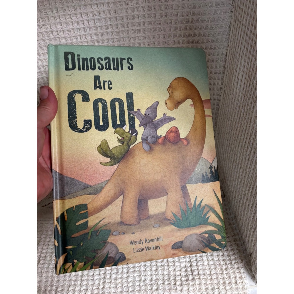 Dinosaurcore Kids Jellycat Dinosaurs Are Cool Book OS Green